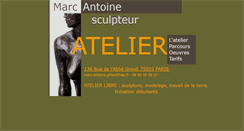 Desktop Screenshot of marcantoine-gilles.com